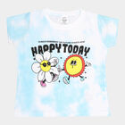 Girls Cotton T-Shirt, Light Blue, small image number null