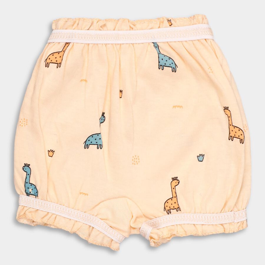 Infants' 100% Cotton Bloomer , Peach, large