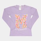Printed Top, Purple, small image number null
