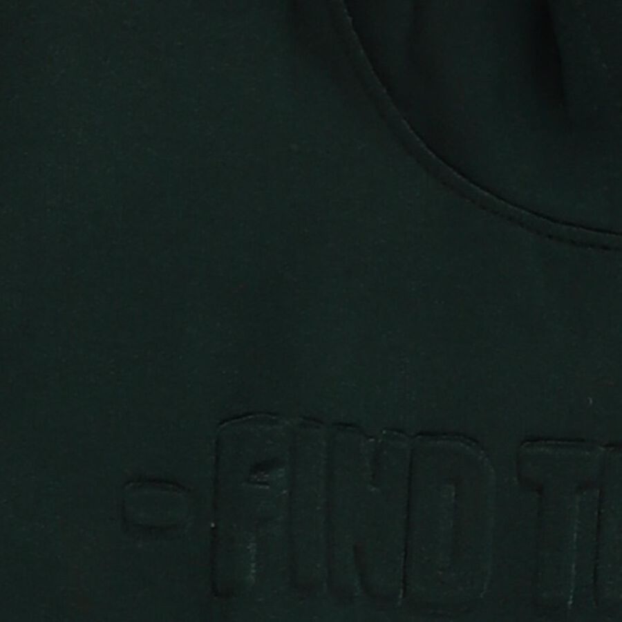 Boys' Dark Olive Green Hooded Neck Casual Sweatshirt, Olive, large image number null