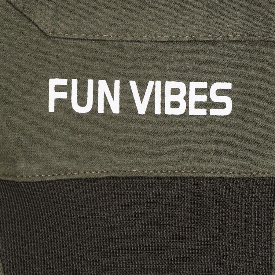 Boys' Olive Green Jogger Pyjama, Olive, large image number null