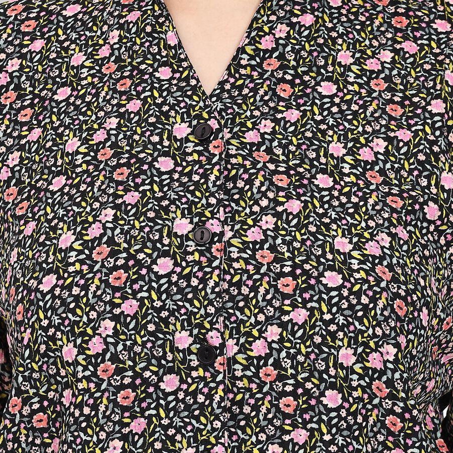 Ladies' Shirt , Dark Green, large