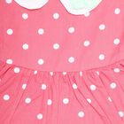 Infants' 100% Cotton Frock , गुलाबी, small image number null