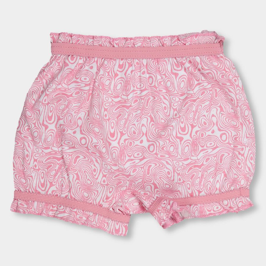 Girls' 100% Cotton Basic Bloomer, Light Pink, large image number null