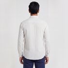 Men Beige 100% Cotton Casual Shirt, गहरा पीला, small