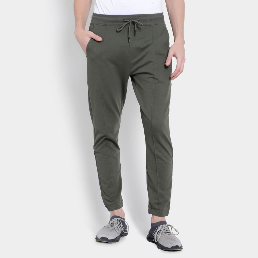 Cut & Sew Track Pants, ओलिव, large image number null