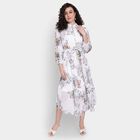 Ladies' Dress , ऑफ व्हाइट, small image number null