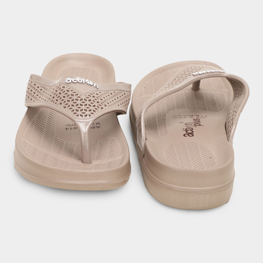 Ladies' Slipper, Brown, large image number null