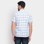 Men's 100% Cotton Casual Shirt, Light Grey, small