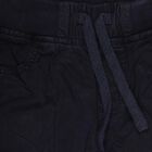 Boys' Navy Blue Regular Fit Cargo Cotton Jamaican, Navy Blue, small