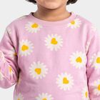 Girls Lilac Round Neck Lounge Hipster Set, Lilac, small