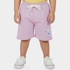 Infants Lilac Cotton Half Pant, Lilac, small