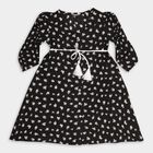 Girls' Dress, Black, small image number null