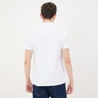 Men's White Crew Neck Athleisure Drifit T-Shirt, सफ़ेद, small