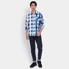 Men's 100% Cotton Casual Shirt, White, small image number null