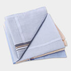 Self Border Handkerchief, Light Blue, small image number null