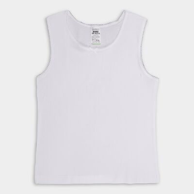 Girls' 100% Cotton Spaghetti Vest 
