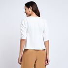 Ladies'  Crop  Top, सफ़ेद, small image number null