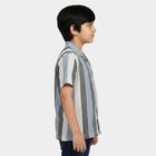 Boys' Casual Shirt, नेवी ब्लू, small