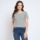 Ladies'  Crop  Top, Black, small image number null