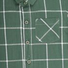 Infants' 100% Cotton Shirt, Dark Green, small image number null