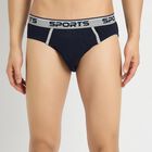 Men's 100% Cotton Briefs , Navy Blue, small image number null