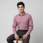 Men Purple Formal Shirt, बैंगनी, small