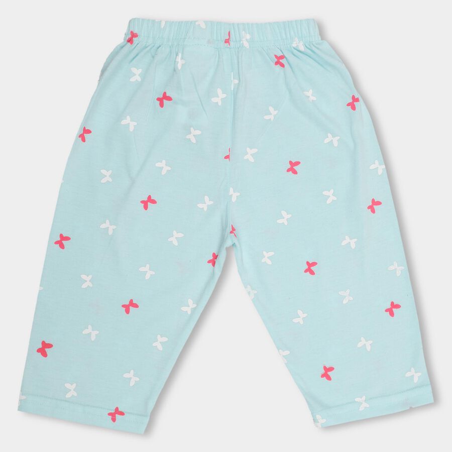 Girls' Capri , हल्का हरा, large image number null