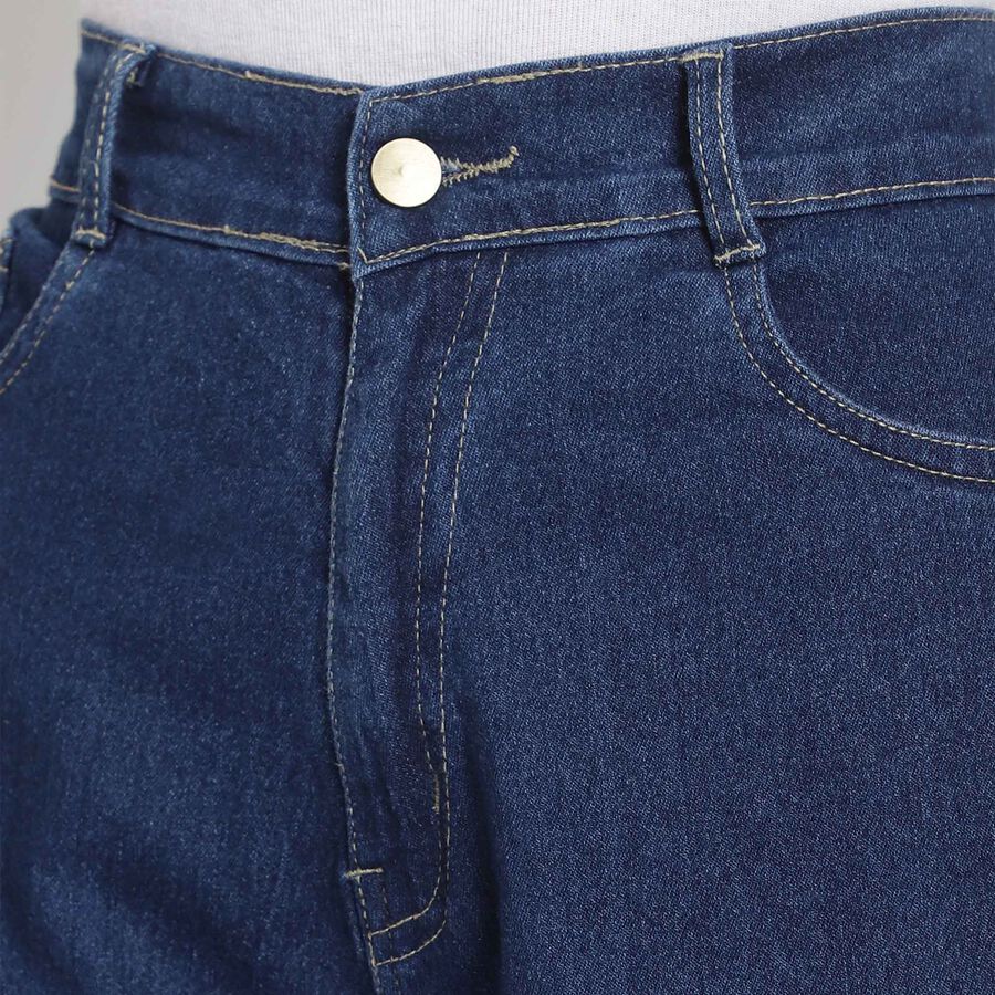 Mid Rise Flared Jeans, Mid Blue, large image number null