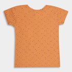 Girls' 100% Cotton T-Shirt, Coral, small image number null