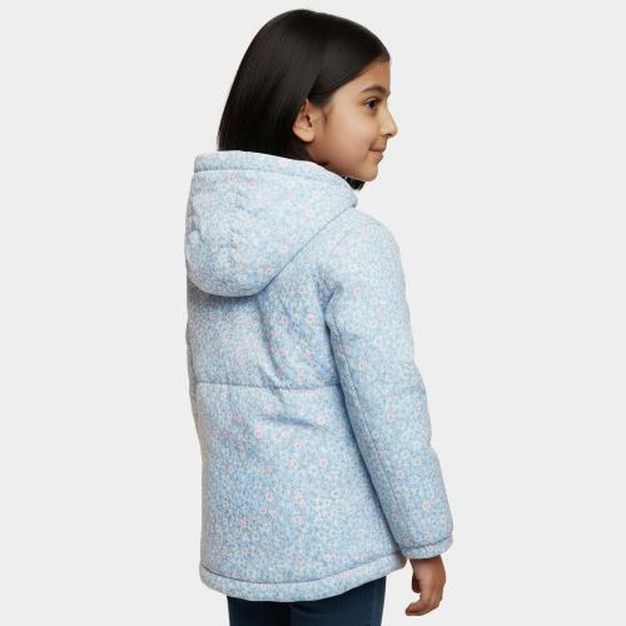 Girls' Jacket, Light Blue, large image number null