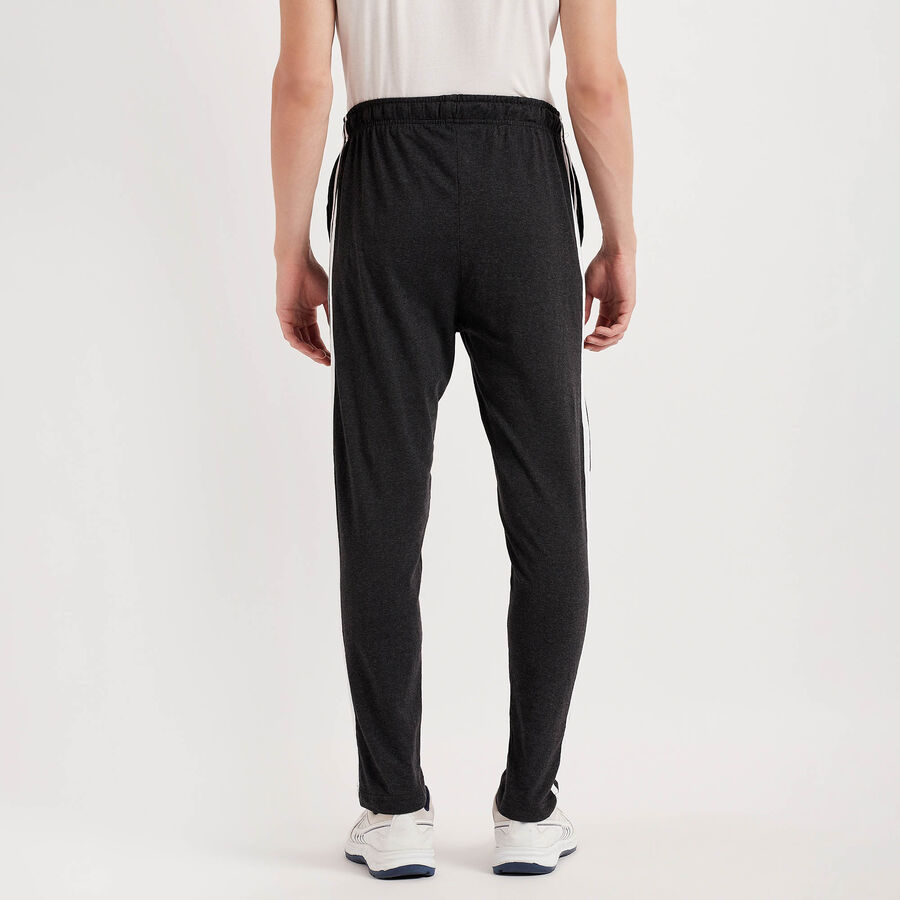 Solid Track Pants, Charcoal, large image number null