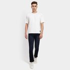 Men's Round Neck Half Sleeves T-Shirt, White, small image number null