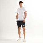 Men's Regular Fit Basic Bermuda Shorts, Charcoal, small image number null