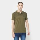 Single Jersey Polo Shirt, Olive, small image number null