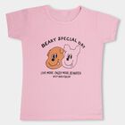 Girls' T-Shirt , हल्का गुलाबी, small image number null