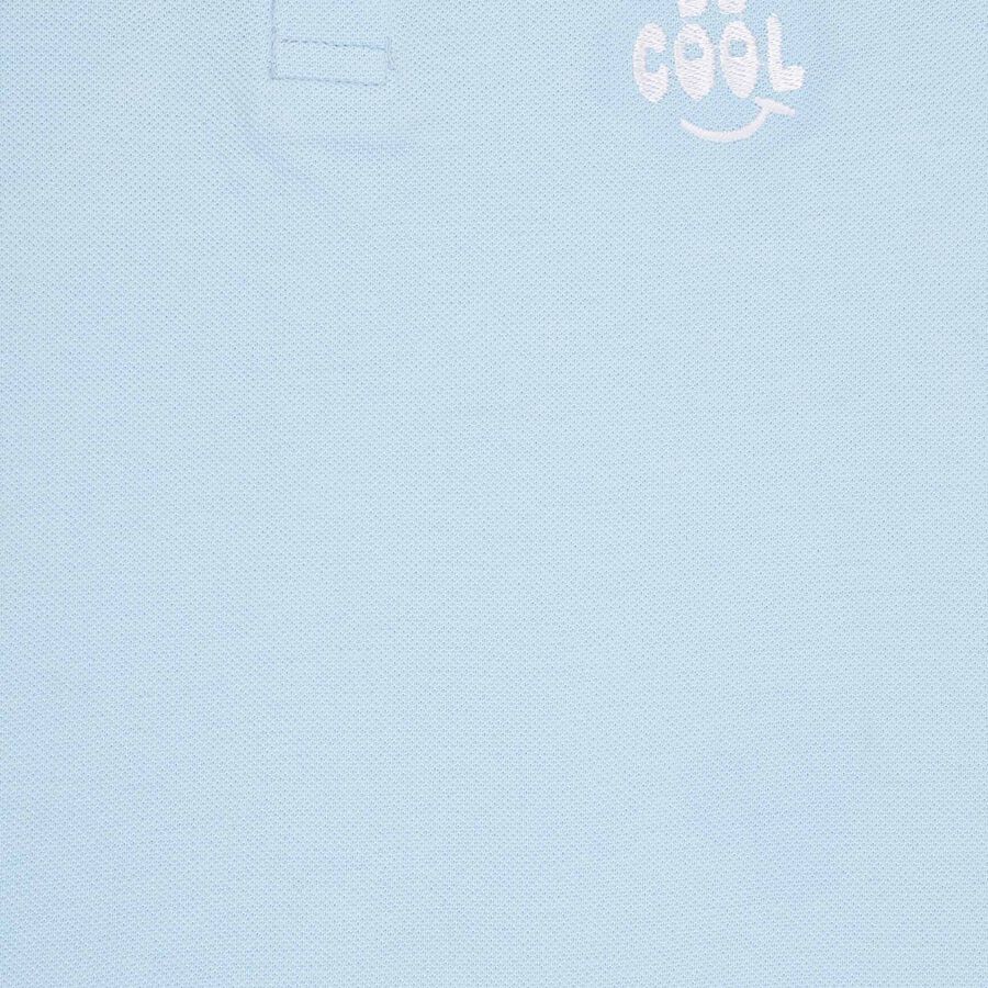 Boys Solid T-Shirt, Light Blue, large image number null