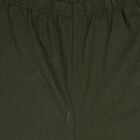 Boys' Olive Green Straight Fit Graphic Printed Pyjama, ओलिव, small