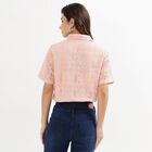 Girls Light Pink Classic Casual Shirt, Light Pink, small image number null