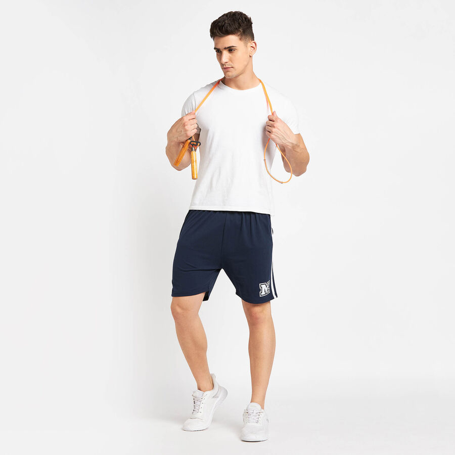 Cut & Sew Bermuda, नेवी ब्लू, large image number null