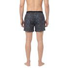 Men's Navy Blue Classic Fit Solid Boxers, Dark Blue, small
