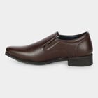 Men's Brown Slip-On Loafer Formal Shoes, Brown, small
