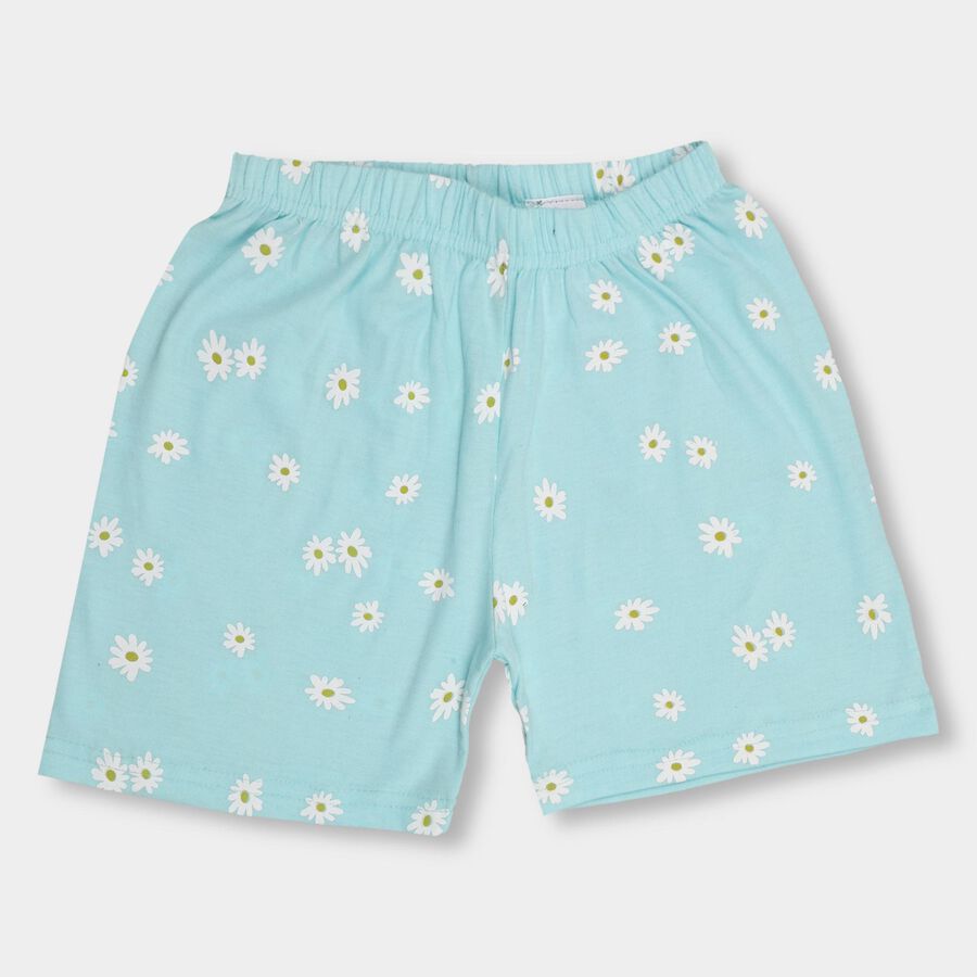 Girls' Shorts , Aqua, large image number null