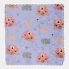 Women's Multi-Color Cartoon Printed Pack of 3 Handkerchief, Assorted, small