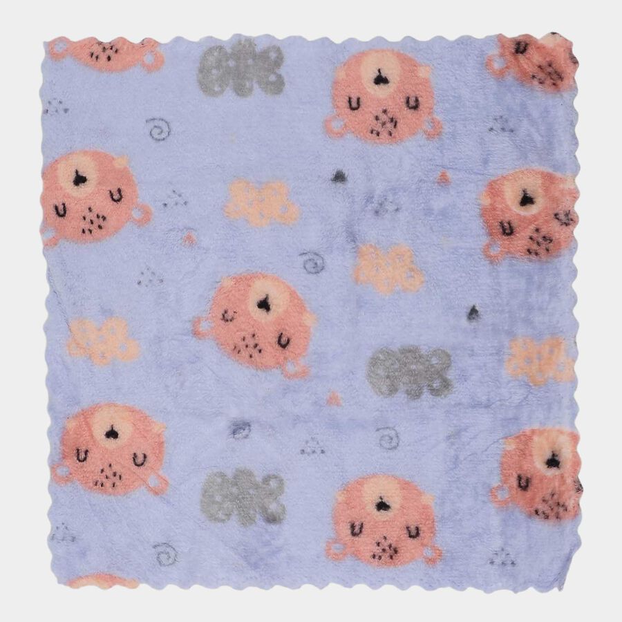 Women's Multi-Color Cartoon Printed Pack of 3 Handkerchief, Assorted, large