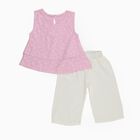 Girls' Capri Set, Light Pink, small image number null