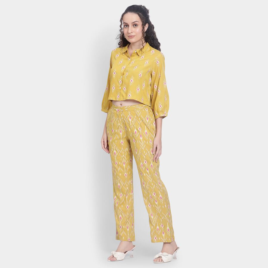 Ladies' Ethnic Set , मस्टर्ड, large image number null