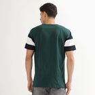 Men's 100% Cotton Round Neck Half Sleeves T-Shirt, Dark Green, small image number null
