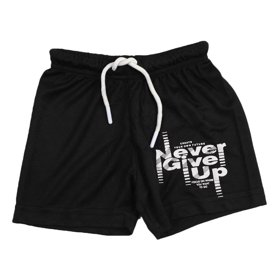 Boys' Bermuda, Black, large