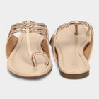 Ladies' Slip On Sandal, Beige, small image number null